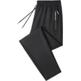 thumbnail image 2 of Women's Casual Elastic Sweatpant Simple Solid Color Versatile Drawstring Trousers Comfy Plus Size Loose Wide Leg Pant, 2 of 5