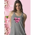 thumbnail image 2 of Mothers Day Bold Brush Art Racerback Tank Women -Image by Shutterstock, Female x-Large, 2 of 4