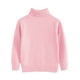 thumbnail image 2 of Cowsor Toddler Baby Boys Girls Knit Sweaters Turtleneck High Collar Fall Winter Soft Warm Sweater Pullover Tops, 2 of 7
