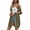 Army Green, variant on Women Swimsuit Coverup Shirt Dress Button Down Bathing Suit Cover Up Beachwear Black L