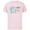 Soft Pink, variant on Disney 100 and Pixar’s Monsters Inc We Scare Because We Care - Short Sleeve Cotton T-Shirt for Adults - Customized-Athletic Heather