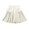 thumbnail image 3 of RUTAYY Women Sports Short Badminton Skirt Yoga Running Tennis Skirt Solid Color Casual Travel Skirts, 3 of 3