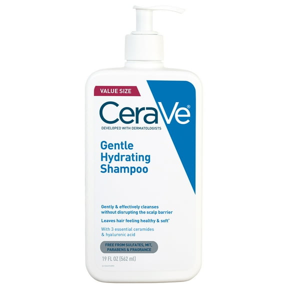 CeraVe Gentle Hydrating Shampoo for Normal to Dry Scalp & Hair 19 fl oz