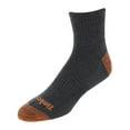 thumbnail image 2 of Timberland Men's, Comfort Quarter Socks, Arch Support, Padded Cushion, Moisture Control 4-pack, 2 of 6