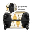 thumbnail image 4 of Balery Luggage Cover Farm Bee Cute Honey Print Suitcase Covers for Luggage Elastic Washable Suitcase Protector Fits 18-32 Inch Luggage-Medium, 4 of 9