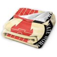 thumbnail image 2 of University of The Incarnate Word Logo Fleece Blanket, Very Soft Microfiber Flannel Blanket for Couch Warm and Cozy for All Seasons, 2 of 6