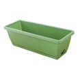 thumbnail image 2 of Práctica jardinera de plástico rectangular para cultivo de verduras, maceta de gran capacidad y duradera, suministros para jardín, 2 of 5