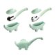 thumbnail image 1 of Set de Cuchara y Tenedor para Bebé Dinobyrex Dinosaurio en Acero Inoxidable, 1 of 6