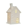 thumbnail image 2 of Luminous Ceramic Christmas Village Set - LED Light Up Holiday Scene Decorations for Tabletop, Mantel, Festive Home Décor with Deer, Snowman, Old Man Figures for Indoor Winter Display, 2 of 6