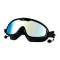 thumbnail image 1 of Gafas de natación para hombres y mujeres, protección impermeable, gafas de piscina con visión amplia para piscina, exterior, snorkel, interior. Negro, 1 of 8