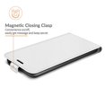 thumbnail image 3 of KAIYANG Funda de piel sintética con diseño de ranura para tarjetas y tapa vertical para Samsung Galaxy M32 (versión global), 3 of 5