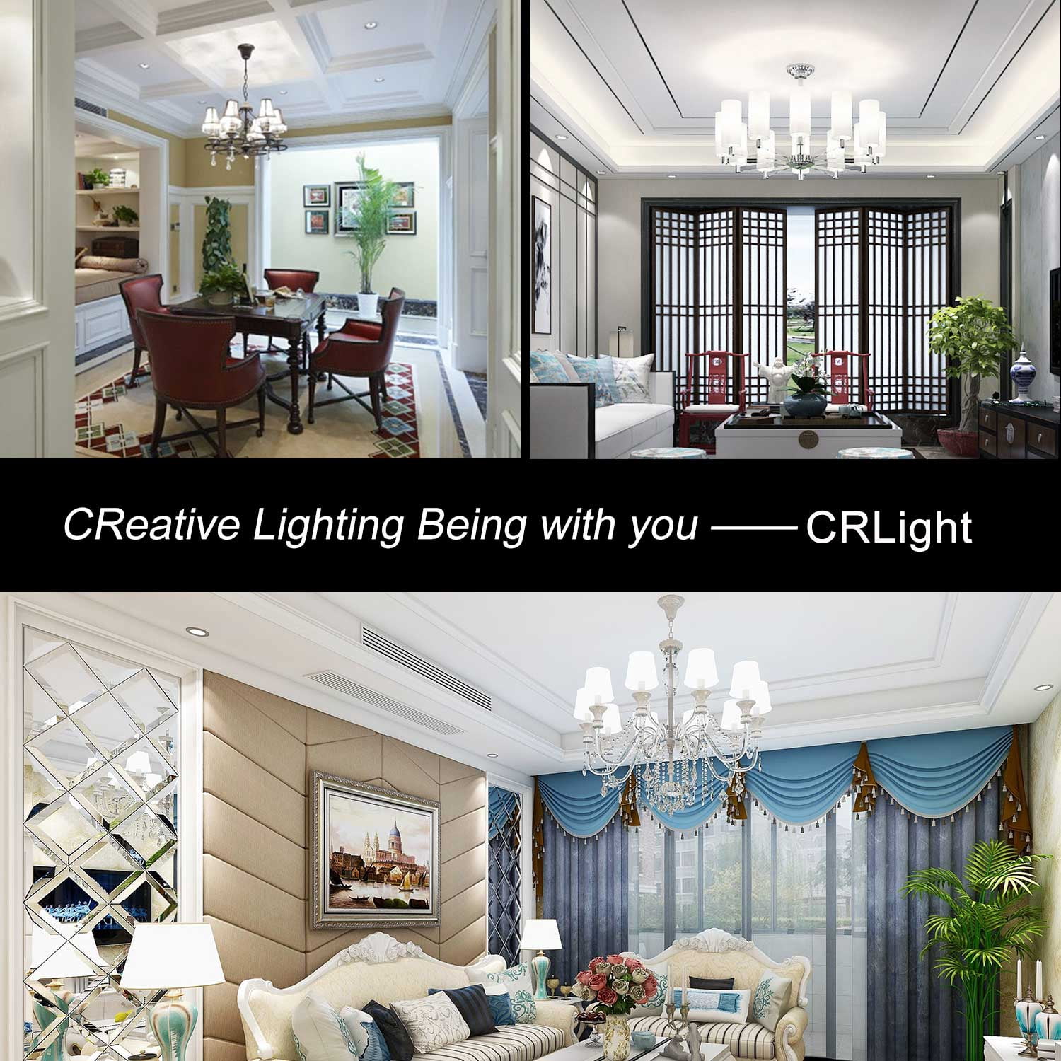 CRLight LED Candelabra Bulb 5000K Daylight White, 25W Equivalent 250LM, 2W LED Chandelier Light Bulbs, E12 Antique Edison CA11 Clear Glass Candle Bulbs, Non-dimmable, 12 Pack