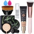 thumbnail image 1 of Set de maquillaje Hilareco Air Cushion CC Cream con brocha e imprimador, 1 of 9