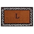 thumbnail image 1 of Home & More 100061830L Rembrandt Monogram Doormat (Letter L), 1 of 1