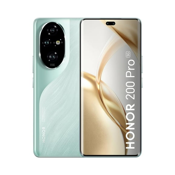 Smartphone Honor 200 PRO 512GB 12GB Cyan Verde