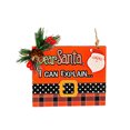 thumbnail image 1 of Inteprter Colgantes de con letras encantadoras Colgante de árbol de Navidad Exquisita decoración de Navidad Adorno colgante colorido Kits de decoración para fiestas Tipo 1 Inteprter HA070253-01B, 1 of 6