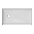 thumbnail image 2 of DreamLine DTP-1134601 TilePrime 34" D x 60" W x 3" H Single Threshold Shower Base, Left Drain, 2 of 5