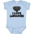 thumbnail image 3 of Inktastic I Love Labradors Boys or Girls Baby Bodysuit, 3 of 5