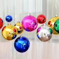 thumbnail image 3 of 24 piezas de bola de árbol de Navidad fiesta del hogar centro comercial decoración de Navidad colgante de 8 cm, 3 of 5