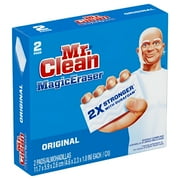 Mr. Clean Magic Eraser Original, Cleaning Pads with Durafoam, 2 Ct