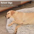 thumbnail image 4 of Removable Plush Pet Dog Bed Sofa for Large Dogs House Mat Kennel Winter Warm Cat Bed Pad Washable Dog Cushion Blanket Sofa Cover ShopWise Round, 4 of 14