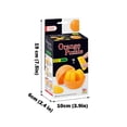 thumbnail image 3 of Fruit Puzzle Toys - Orange Sea Urchins Garlic Shape Puzzles, 3D Space Sense Exercise Sturdy PVC Assembly Educational Learning Toys, 3 of 8