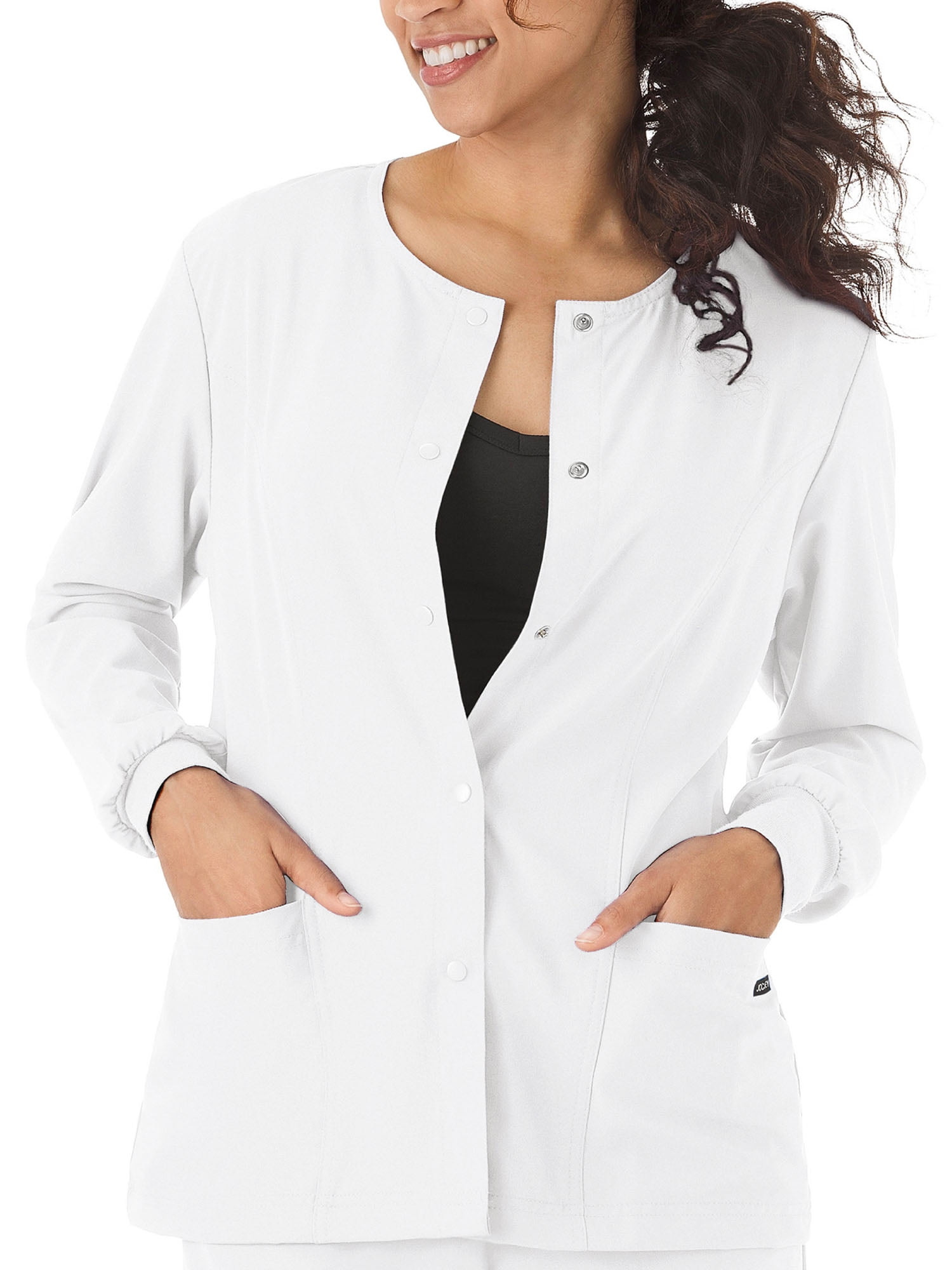 Jockey Women's Round Neckline Scrub Jacket, Style 2356