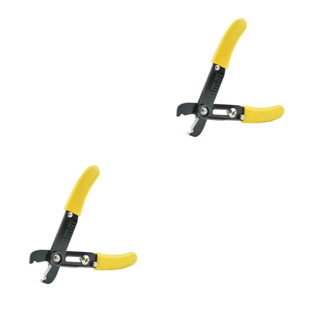 Kenally Mini Wire Stripper Puller Plier Universal Hand Stripping Tools Pliers Tool Ergonomic Cable Multi for Telephone Line 0.5mm-4mm No.1 2piezas Kenally CBP582593
