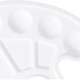 thumbnail image 3 of White - 1 pc Oval Plastic Paint Tray, 3 of 5