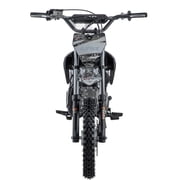 X-Pro Brand New 125cc Gas Pit Dirt Bike with 4-Speed Manual Transmission, Kick Start, 14/12 Tires!