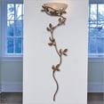 thumbnail image 1 of Kenroy Home 20624GLBR Flower Vine Wallchiere- Golden Bronze Finish, 1 of 1