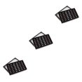 thumbnail image 2 of bedienty Jewelry Box Ring 36 Slots Tray Storage Case Exquisite Practical Fine Display Transparent Window Organizer Packaging Black 3Set, 2 of 5