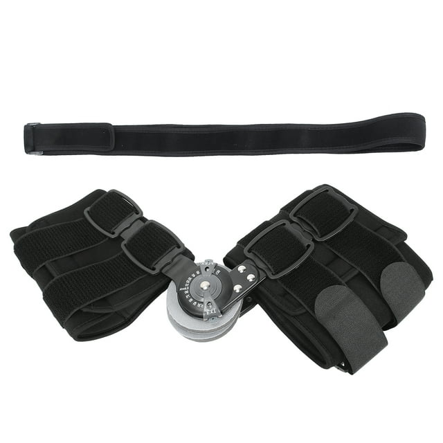 Tbest Attelle de Coude Articulée, Attelle de Coude Post-Op Articulée Rom Attelle de Coude Légère Support Articulé Réglable Stabilisateur pour Récupération Chirurgicale pour Tensions Ligamentaires