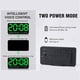 thumbnail image 3 of 2X Reloj de Pared Digital, 9,5 Pulgadas, Reloj Despertador LED con DíGitos Grandes, Horario de Verano, Alarma Dual, para DecoracióN de SalóN, Dormitorio, Aula, 3 of 6