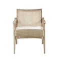 thumbnail image 4 of Pemberly Row Chaise d'Appoint 30 Pouces Polyester et Bois Massif en Brun/blé, 4 of 9