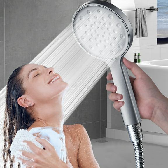 Steadline Shower Head with Handheld High Pressure-Full Body Coverage Powerful Rain Showerhead With Filter Function - The Perfect Detachable Heads for Bathroom Upgrade