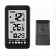 thumbnail image 3 of Medidor de TermóMetro Digital con FuncióN de Reloj TermóMetros de Temperatura InaláMbricos LCD para Interiores y Exteriores EstacióN MeteorolóGica, 3 of 5