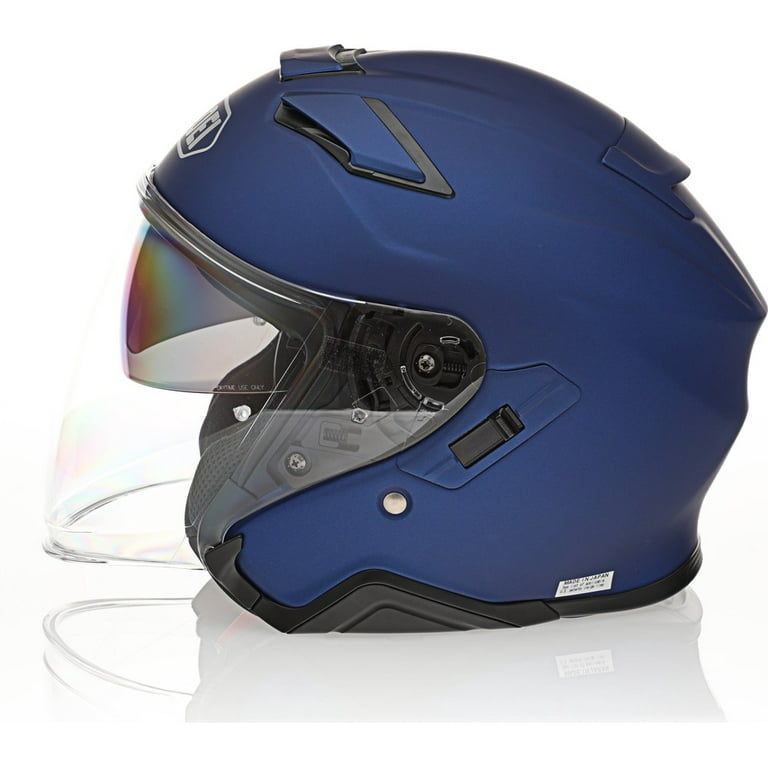 Shoei J-Cruise II Matte Open-Face Helmet - Blue Metallic - Walmart.com