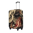 thumbnail image 2 of Daiia Gothic Eastern Floral Skull Luggage Cover, Thickened Washable Travel Luggage Covers, Elastic Unique Baggage Covers for 18-20 inch Luggage-Small, 2 of 9