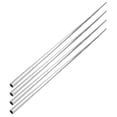 thumbnail image 1 of 4pcs Outdoor Stainless Steel Collapsible Fire Bellows Blowing Tube Tool Camping Cooking, 1 of 9
