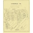thumbnail image 2 of Land Office 12x14 Black Ornate Wood Framed with Double Matting Museum Art Print Titled - Rockwall Texas Landowner - Land Office 1880, 2 of 4