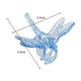 thumbnail image 3 of Yuedong 30Pcs Dragonfly Orchid Clips Garden Plant Support Clips Cute Flower Vine Clips,6 Color,Each Color 5Pcs, 3 of 5