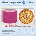 thumbnail image 2 of Lampshades 2 Pack Hot Pink Grunge Magenta Purple Concrete Texture 13"x13"x10" Light Shade for Table Lamps Floor Lamps Drum Lamp Shades Lampshade Replacement Easy Assembly, 2 of 8