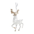 thumbnail image 2 of JeashCHAT Clear Plastic Christmas Tree Ornaments Transparent Reindeer Hanging Pendant with Glitter Sequins, Christmas Tree Decorations, Xmas Gifts, 2 of 6