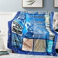 thumbnail image 2 of Grandson Gifts from Grandma Grandpa, Blanket for Grandson, Gifts for Grandson, Grandson Birthday Gifts, Best Grandson Ever Gift Throw Blanket 60"x50" Grandson Gift Ideas for Christmas Graduation, 2 of 5