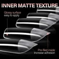 thumbnail image 3 of Short Square Nail sets Soft Gel Full Cover Clear Gelly Nail Tips Half Matte Acrylic Nail Tips Pre-Filed Fake Press on Nail Tips for Extension Home DIY Salon Manicure 216PCS 12 Sizes, 3 of 5