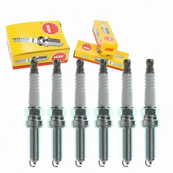 6 pc NGK 93833 Standard Spark Plugs for 8528522 Ignition Wire Secondary