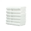 Pyramid Excel Hotel 100-Percent Ring Spun Cotton Hand Towels - 6 Pack
