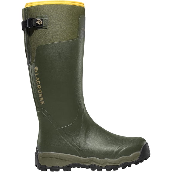 Lacrosse Alphaburly Pro 18" Waterproof Hunting Boot, Forest Green, Size 6 (376001-06)