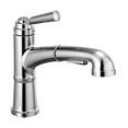 thumbnail image 1 of Delta Faucet P6923LF Westchester Pull out Kitchen Single Handle, Chrome, 1 of 3